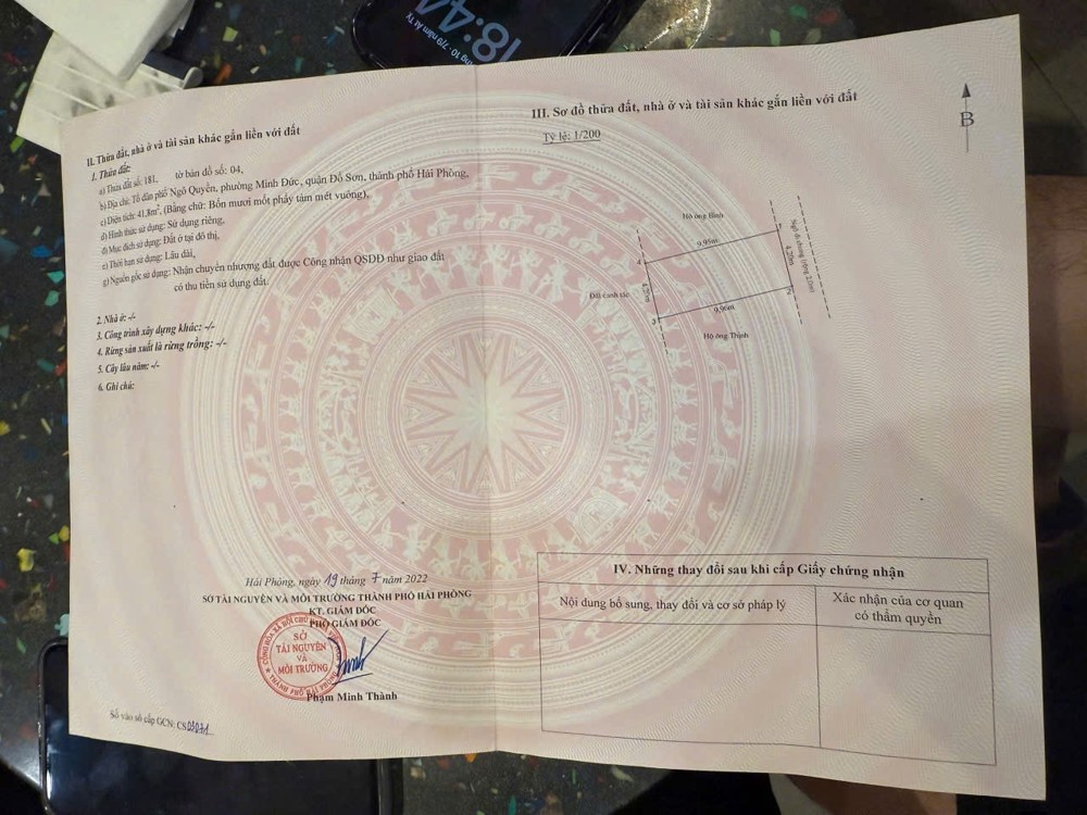 Giá Hiếm – Lô Duy Nhất Tuyến 2 Thượng Đức, Minh Đức – Đồ Sơn – Zalo 0567 222 555