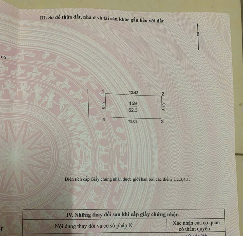 62,3M TẰNG MI - NAM HỒNG - ĐÔNG ANH