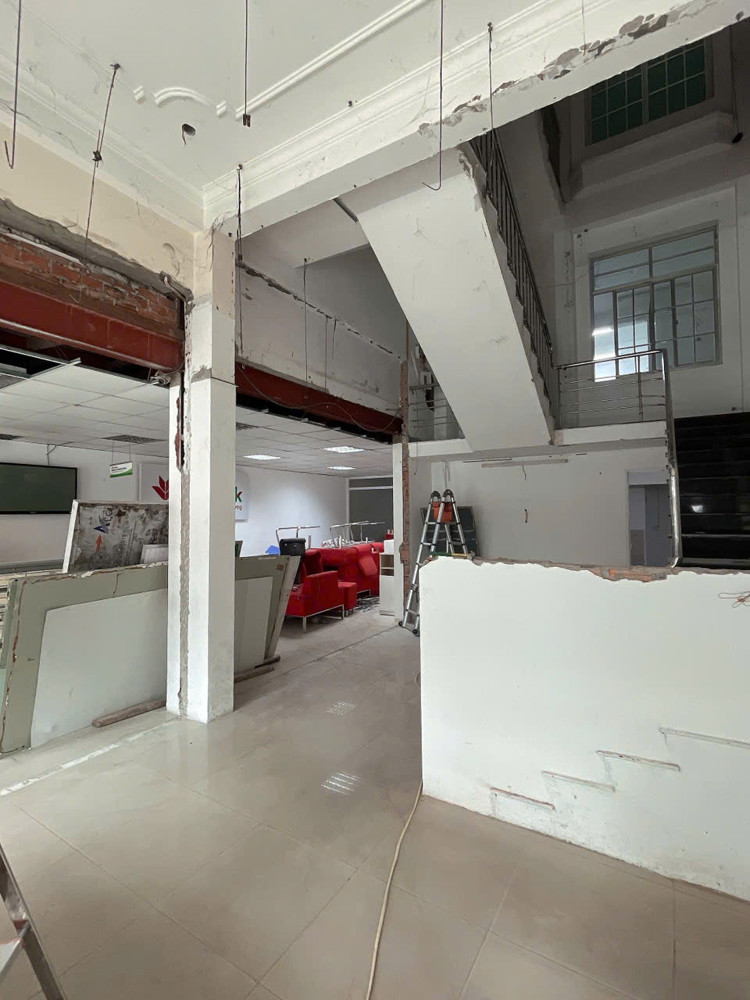 cho thuê nhà mặt tiền đường hàm nghi đà nẵng lô đôi 5 tầng ngang 10m   giá tốt