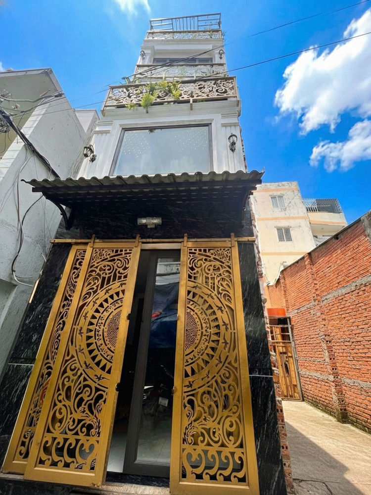 L1582 ⭐️ sát cầu sắt Vườn Lài, SHR, Nở hậu, 4 tầng, 3x10m, 5.x tỷ