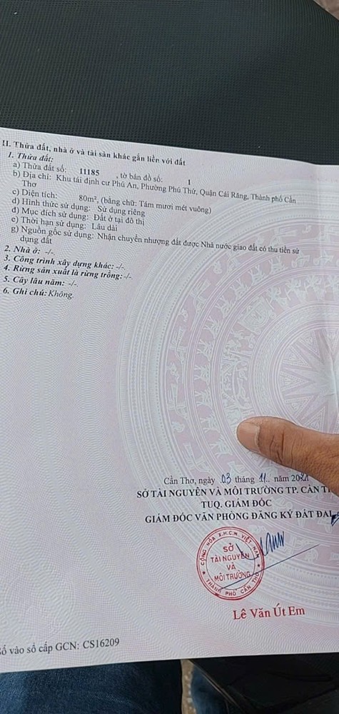 CHÍNH CHỦ CẦN BÁN NHÀ KHO - GIÁ TỐT - VỊ TRÍ TẠI 103-105, đường b1 kdc Phú An