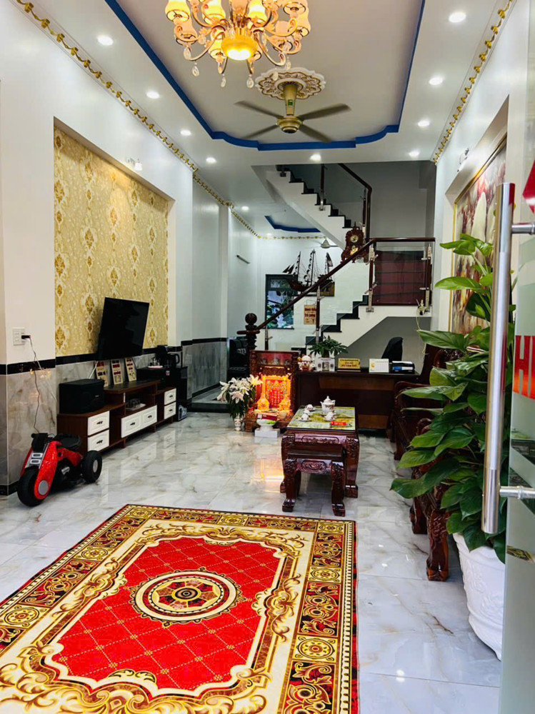 BÁN NHÀ 3 TẦNG TRỤC CHÍNH KDC PHÚ HỒNG ĐẠT, THUẬN AN – DIỆN TÍCH 60M² – GIÁ 4.55 TỶ