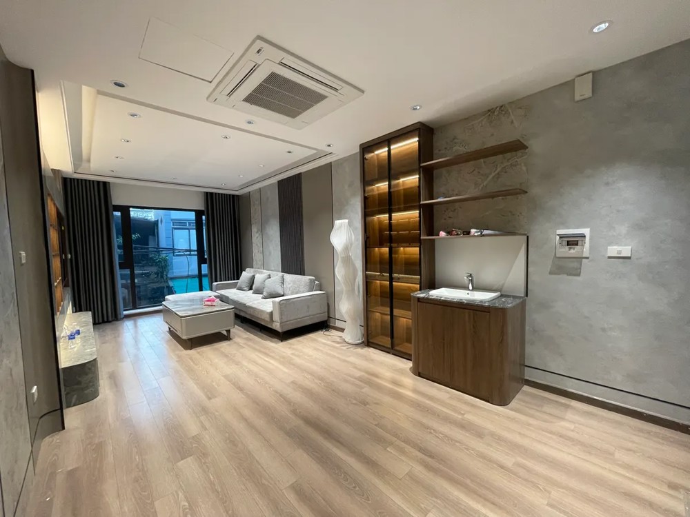 BÁN NHÀ MỚI FULL NỘI THẤT MĂT NGÕ THÔNG Ô TÔ - KINH DOANH Ngọc Thụy 35 m2 X 7 TẦNG 12.5 tỷ Long