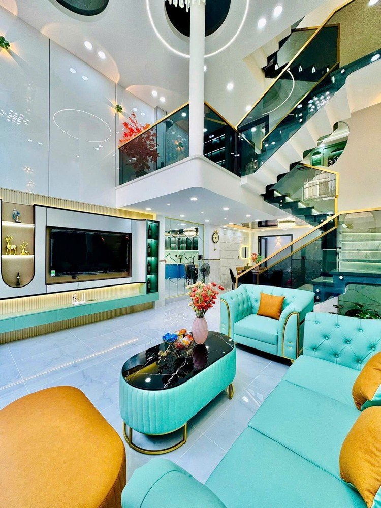 5❌12m, BÁN NHÀ XÂY MỚI, 5 TẦNG, SMARTHOME, NGUYỄN OANH, P10 GÒ VẤP, 8 TỶ nhỉnh