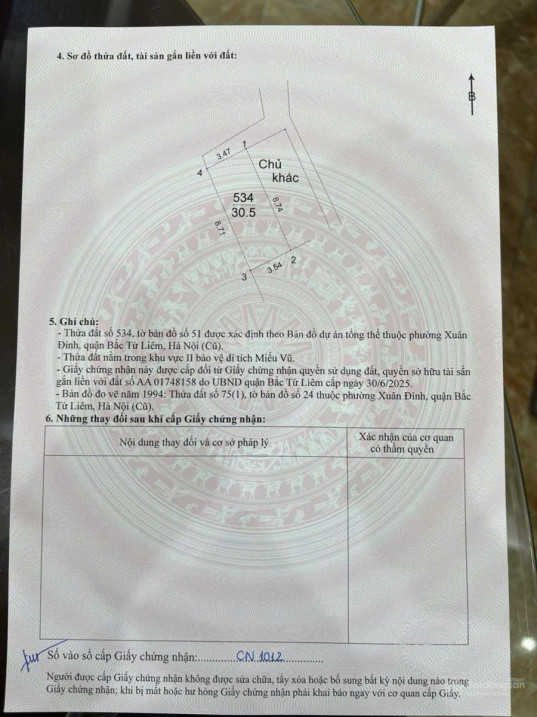 BÁN ĐẤT VÀNG XUÂN ĐỈNH - XUÂN LA - 31M2 MẶT TIỀN 3.5M CÁCH OTO 15M, NGÕ THÔNG CHỈ 6 2 TỶ
