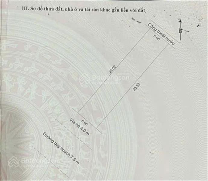 Bán Đất Thổ Cư Lê Thương, Hòa Hiệp Nam, Liên Chiểu, Đà Nẵng. 117M2, 5X23m, Giá 4.45  Tỷ, Sổ Đỏ,