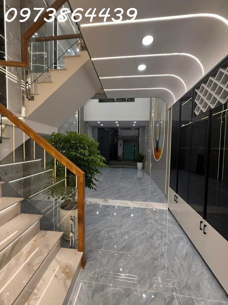 🏠NHÀ 5 TẦNG THIẾT KẾ SANG TRỌNG HIỆN ĐẠI - 62M2 - FULL NỘI THẤT- HẺM XE HƠI THÔNG HUỲNH THỊ HAI VÀ