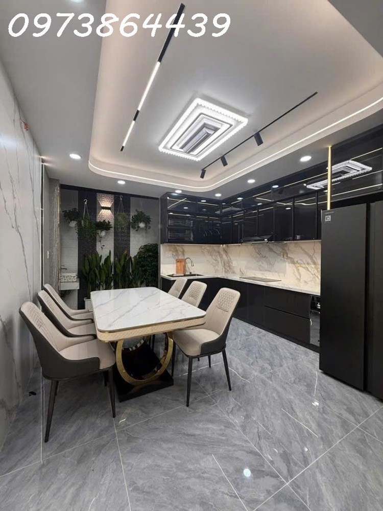 🏠NHÀ 5 TẦNG THIẾT KẾ SANG TRỌNG HIỆN ĐẠI - 62M2 - FULL NỘI THẤT- HẺM XE HƠI THÔNG HUỲNH THỊ HAI VÀ