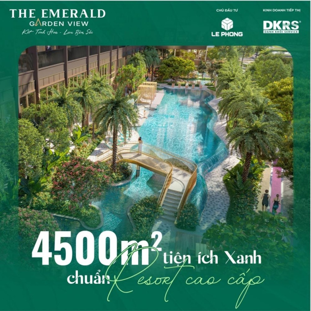 EMERALD GARDEN VIEW – Biểu tượng sống xanh tinh tế tại Thuận An