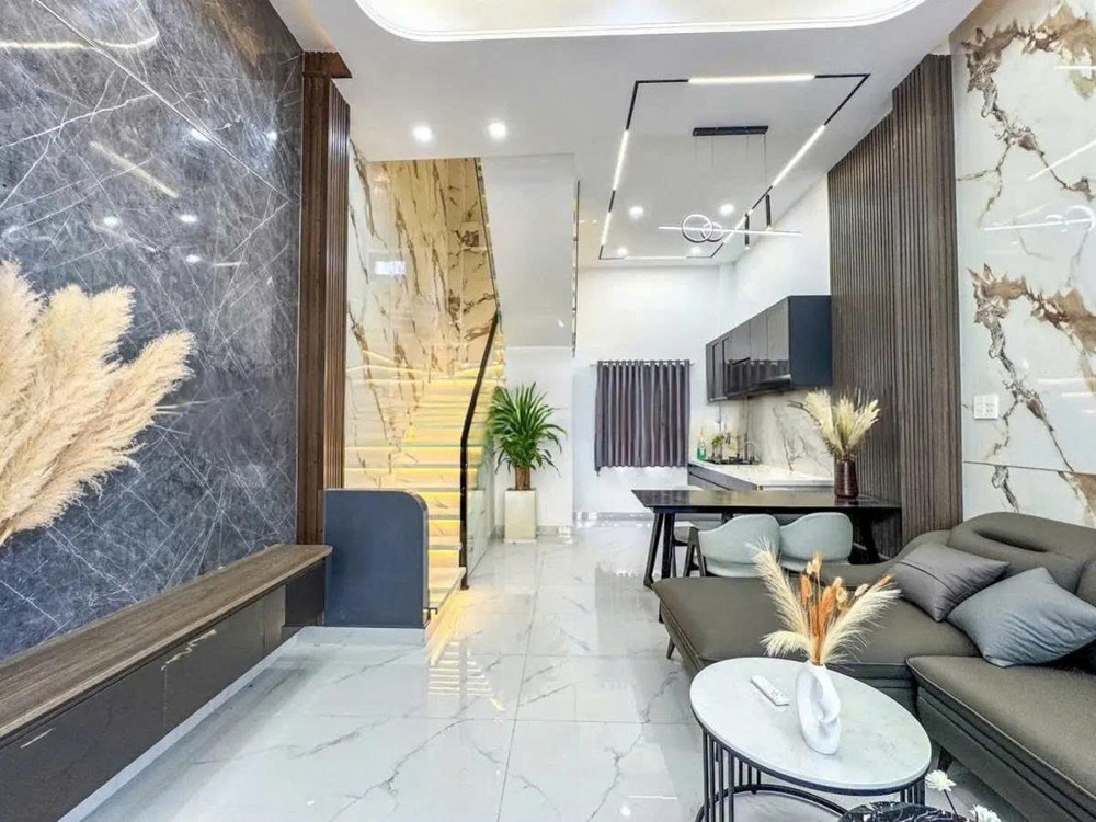 NHÀ XÂY MỚI, FULL  NỘI THẤT  – KHU VIP HƯƠNG LỘ 2 –  BÌNH TÂN – HẺM 6M – DT 40M² – NHỈNH 4 TỶ