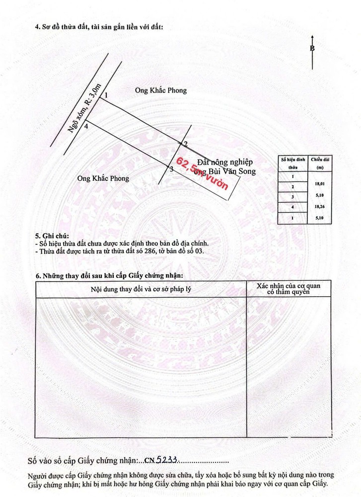 LÔ RỘNG 92.5M² + 65.4M² VƯỜN – GIÁ 1.8XX TỶ – ĐƯỜNG 5M ĐOÀN XÁ  ZALO 0567 222 555
