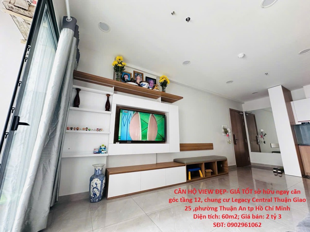 CĂN HỘ VIEW ĐẸP- GIÁ TỐT sở hữu ngay căn chung cư Legacy Central Thuận Giao 25 ,p Thuận An, TPHCM