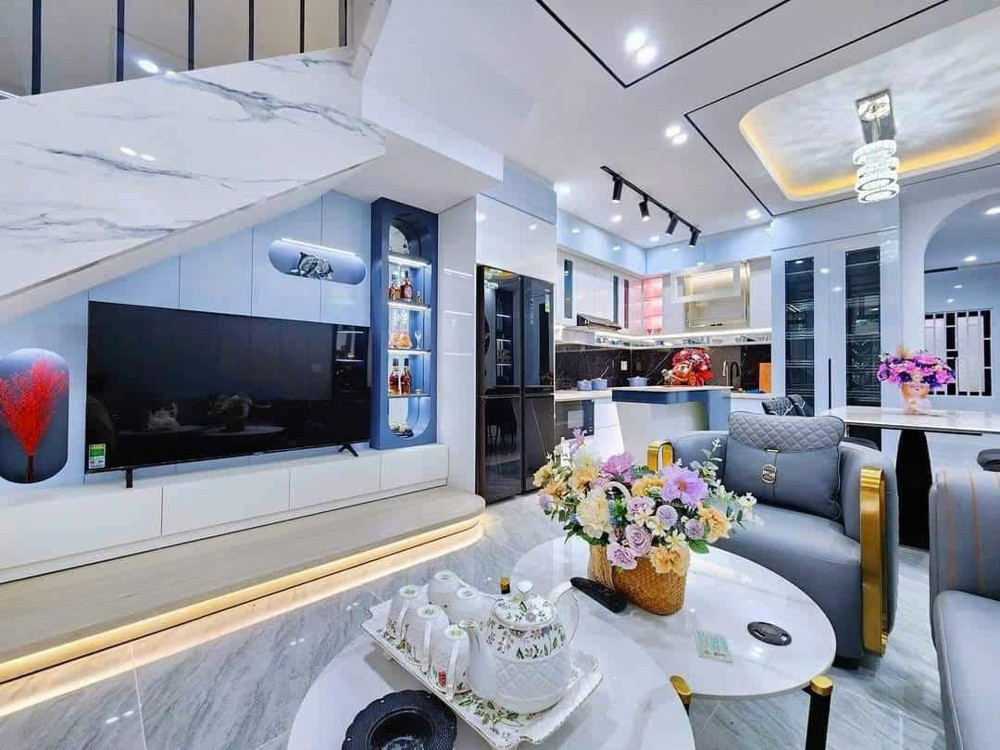 Khu Sài Gòn Mới-Nhà Bè   -  Tặng Full Nội Thất - 4 Tầng - 66M2 - 6Tỷ2