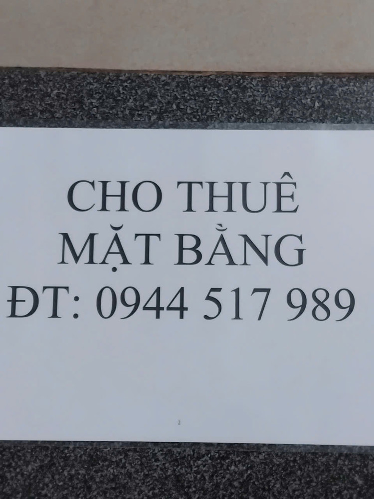 CHÍNH CHỦ CHO THUÊ MẶT BẰNG MẶT TIỀN LÊ QUÝ ĐÔN , BUÔN MA THUỘT, ĐẮK LẮK