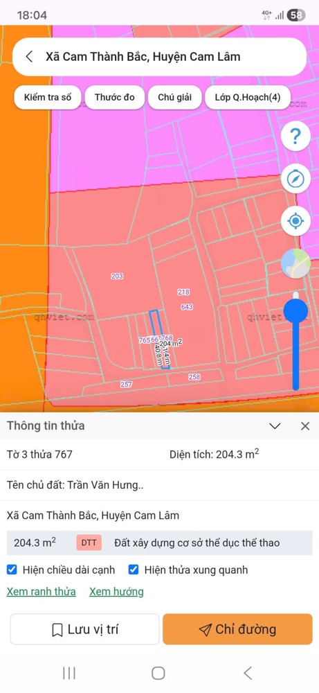 LÔ ĐẤT SIÊU ĐẸP - Chính Chủ Cần Bán Tại Xã Cam Thành Bắc, Cam Lâm, Khánh Hòa