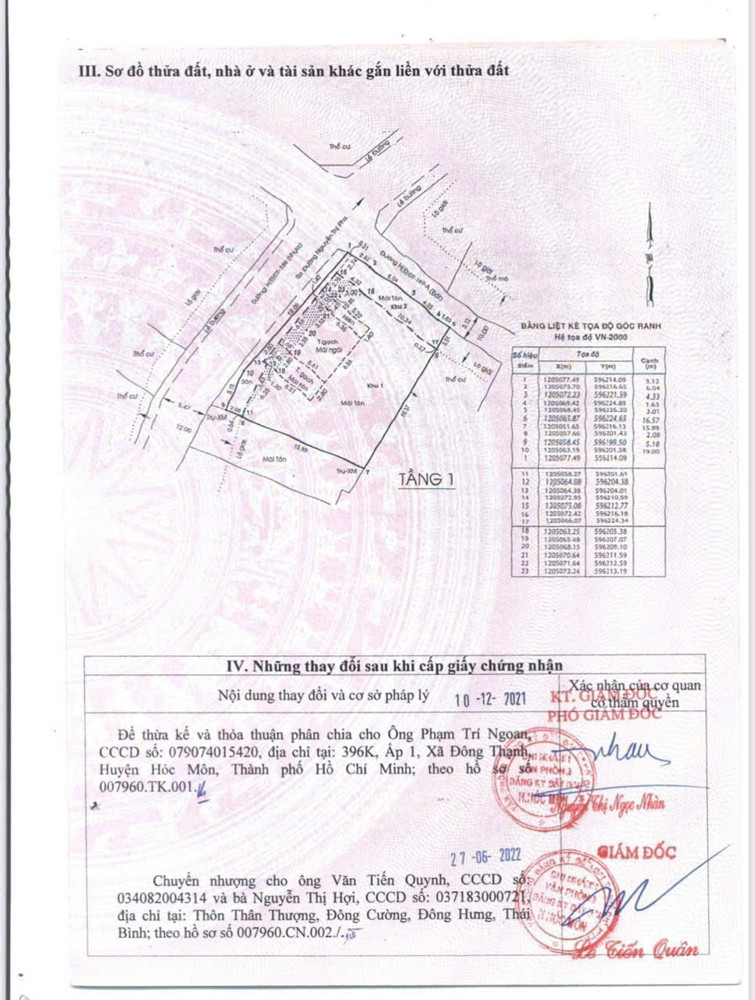 SIÊU PHẨM GÓC 2 MẶT TIỀN ĐÔNG THẠNH, HÓC MÔN ĐẤT ĐẸP VỊ TRÍ K0 CÓ LÔ THỨ 2!