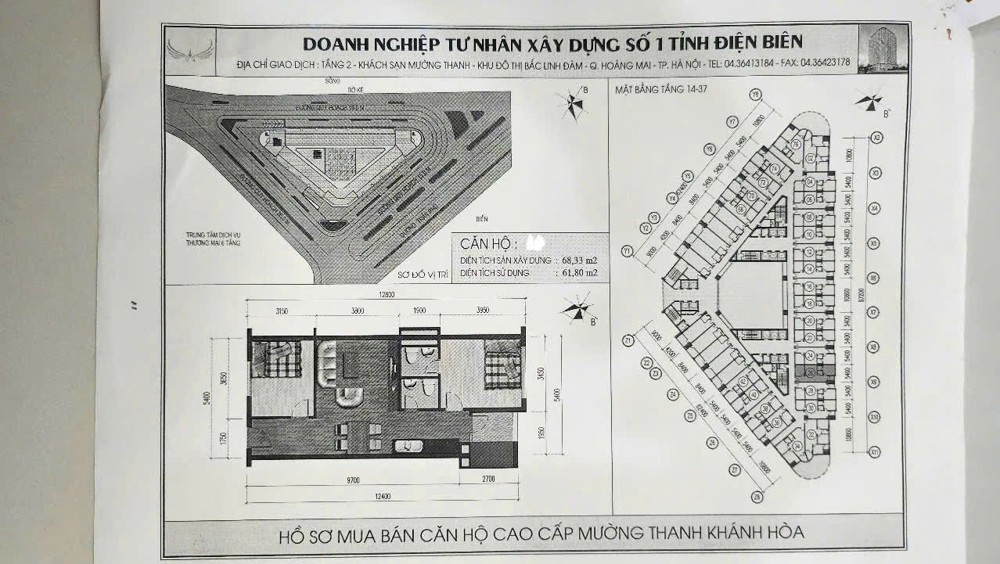 BÁN CĂN HỘ MƯỜNG THANH NHA TRANG, NGAY CẦU TRẦN PHÚ – GIÁ CHỈ 2 TỶ 8!