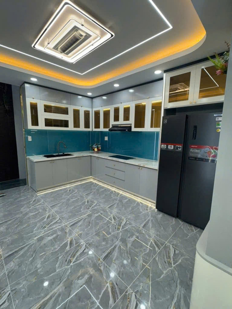 L1633 ⭐️ Nhà mới Lâm Thị Hố Q12, SHR, Vuông, HXH, 5 tầng, 4x14m, 6.x tỷ x nhỏ