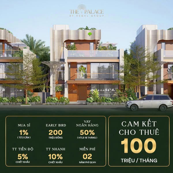 Biệt thự sân golf Regal The Palace – Giá trị dành riêng cho người hiểu đẳng cấp
