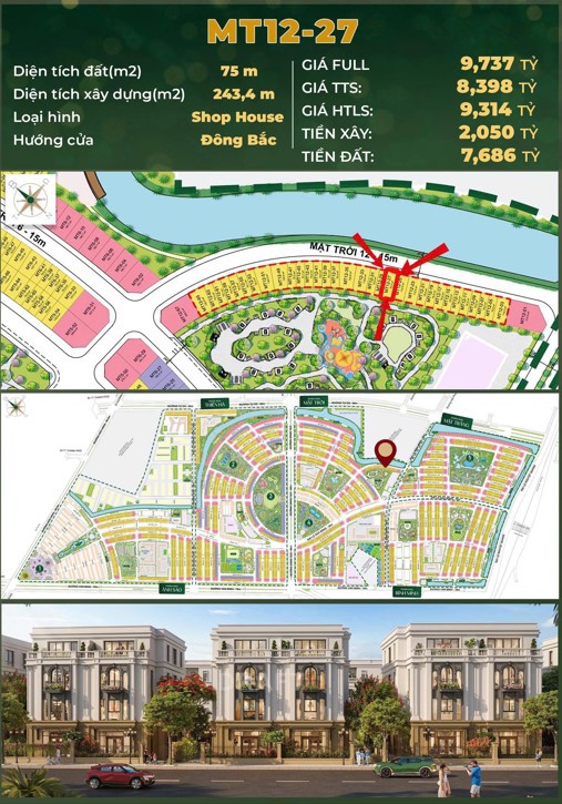 🌟 LIỀN KỀ 4 TẦNG – MT5-78  VINHOMES GOLDEN CITY