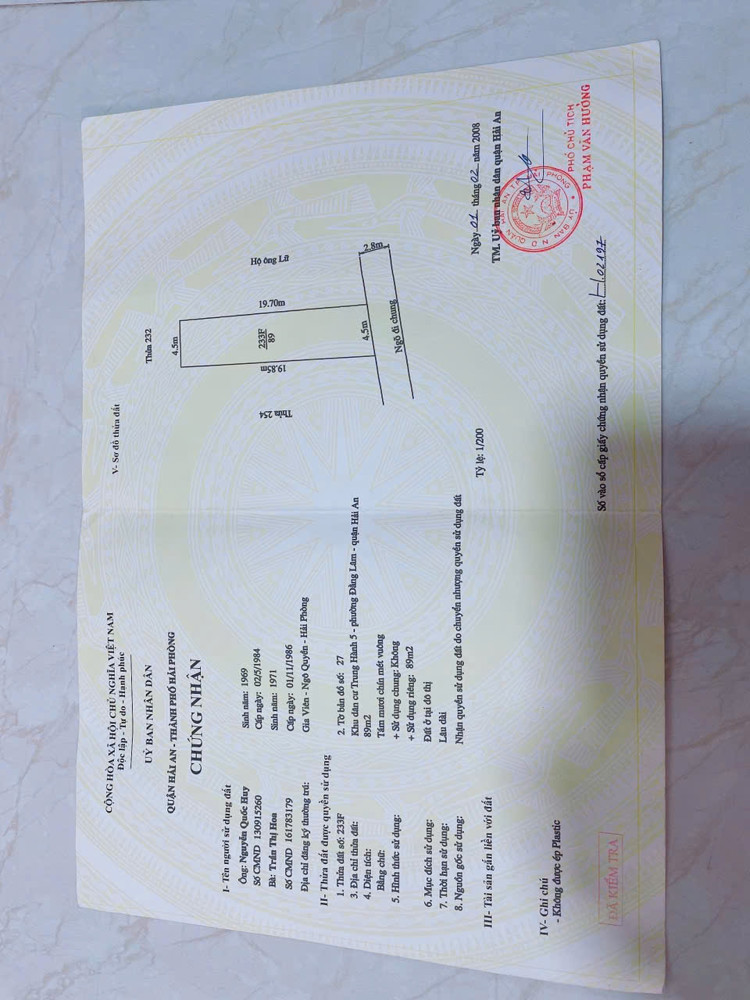 Bán Lô Đất Đẹp 89m² Gần Sân Bóng, Chợ Đằng Lâm – Vị Trí Đắc Địa, Giá Tốt