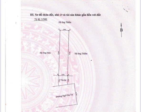 Mặt đường ngô gia tự - hải an - hải phòng 505m ngang 9 chỉ 28 tỷ