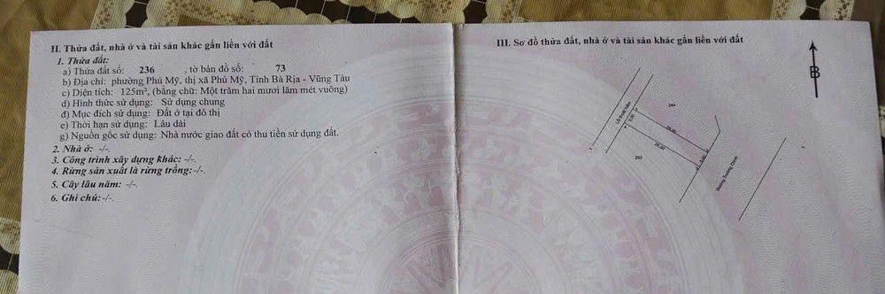 Chủ gồng hết  nổi  rồi EM cần ra gấp lô tai định cư 44h 5*25 full thổ cư