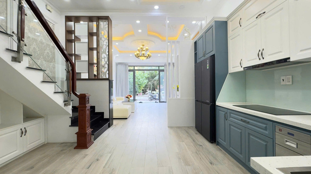 BÁN NHÀ KDC SGMOI - Nhà Bè - 4 Tâng - Đường 8m-6ty850