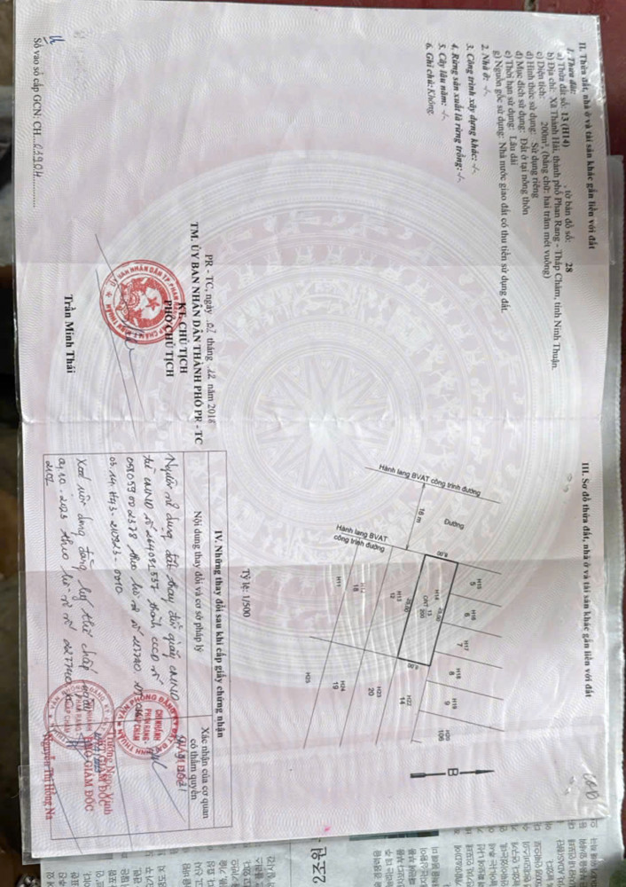 Chính Chủ Bán Đất Tặng Nhà Tại Phan Rang – Tháp Chàm, Ninh Thuận