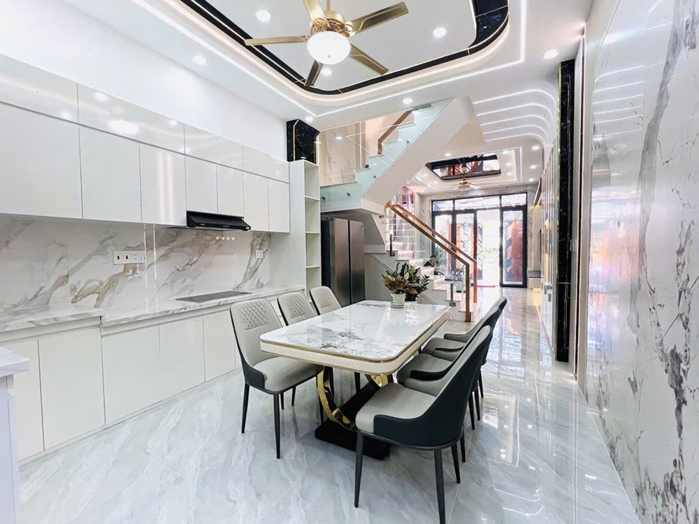 L1635 ⭐️ Nhà Lâm Thị Hố Q12, SHR, Vuông, HXT, 5 tầng, 4x19m, 6.x tỷ