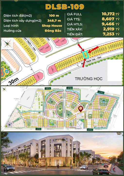 🌟 LIỀN KỀ 4 TẦNG – TH8A-143  PHÂN KHU THIÊN HÀ – VINHOMES GOLDEN CITY