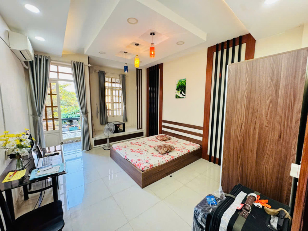 L1643 ⭐️⭐️ sau chợ Thạch Đà GV, SHR, Vuông, HXT né, 4 tầng, 4x15m, 7.x tỷ