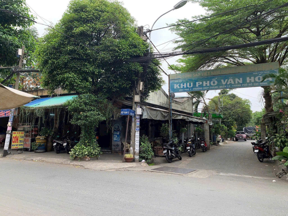 HÀNG HIẾM – ĐẤT (5X16) GÓC 2 MẶT TIỀN GIỮA TRUNG TÂM HIỆP THÀNH 13, Q12