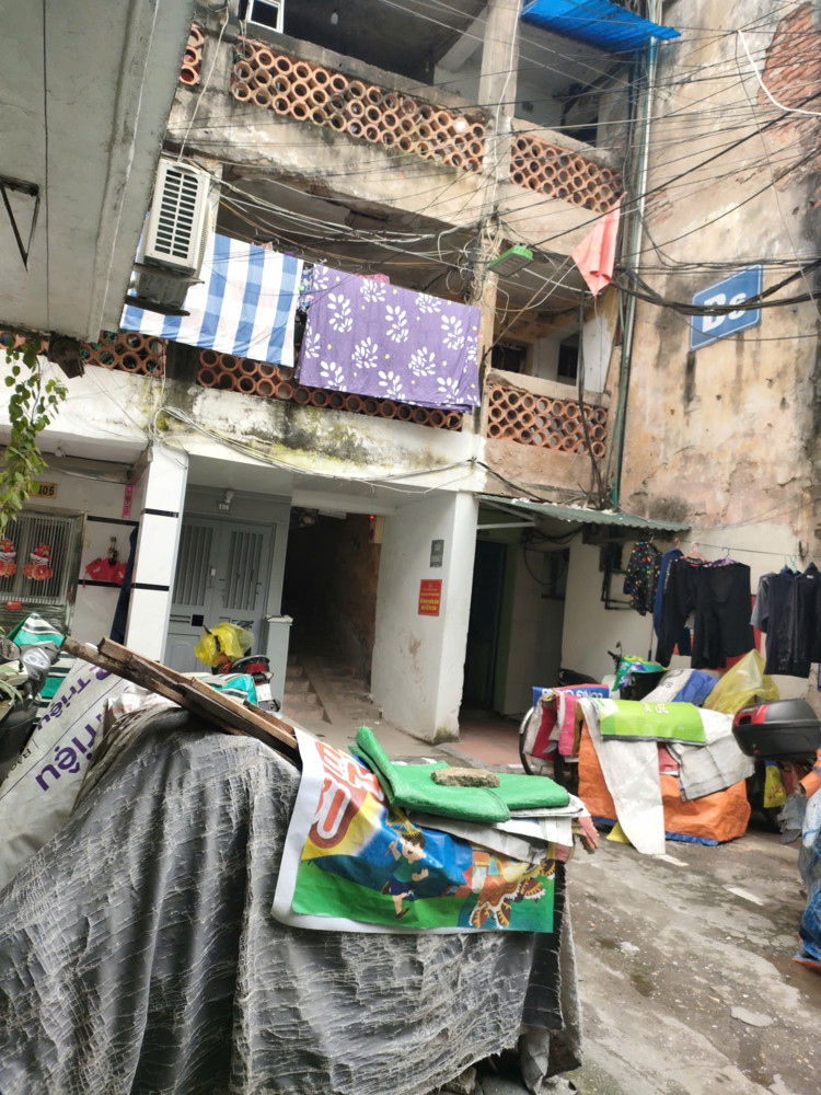 Bán gấp giá rẻ TT Trại Găng,Bạch Mai 55m,tầng 4,mặt tiền 4m,1.48 tỷ Hai Bà Trưng