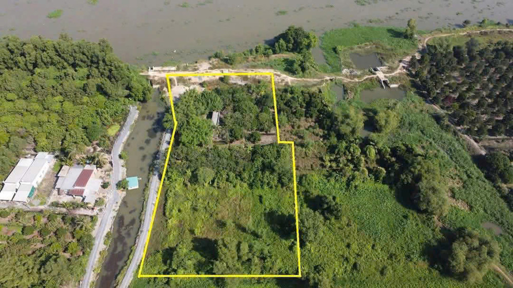 ĐẤT MẶT TIỀN SÔNG SÀI GÒN – LÔ ĐẤT ĐẸP (5.000M) TẠI TRUNG AN, CỦ CHI!