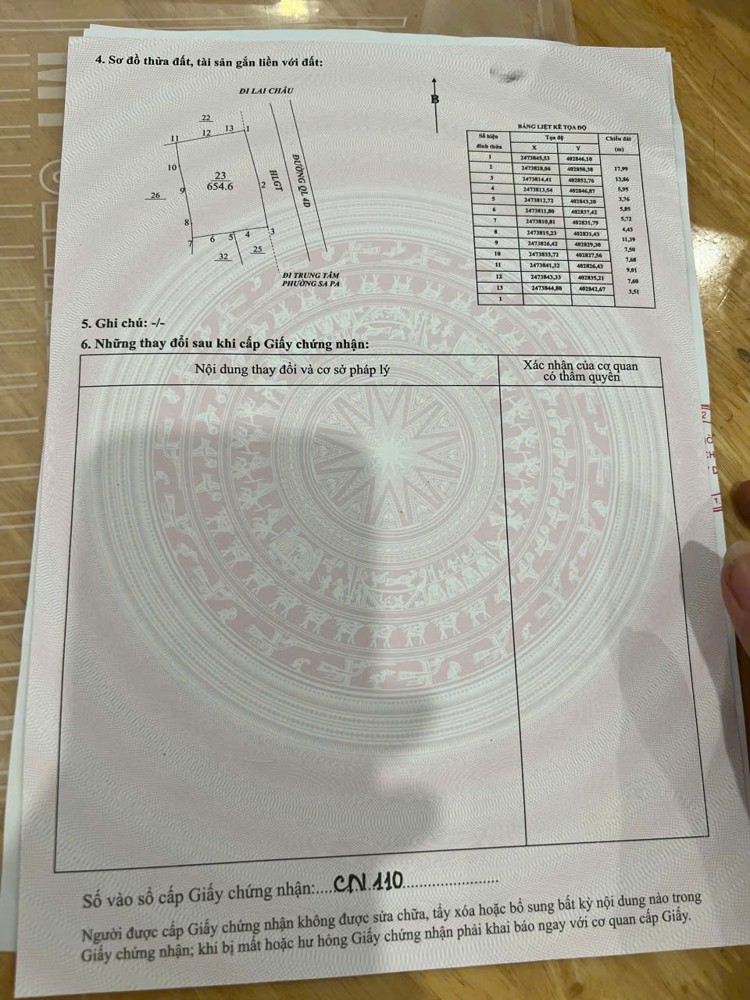 ĐẤT ĐẸP - GIÁ TỐT -  Bán Đất P. Ô Qúy Hồ 1 , SaPa, Lào CAI