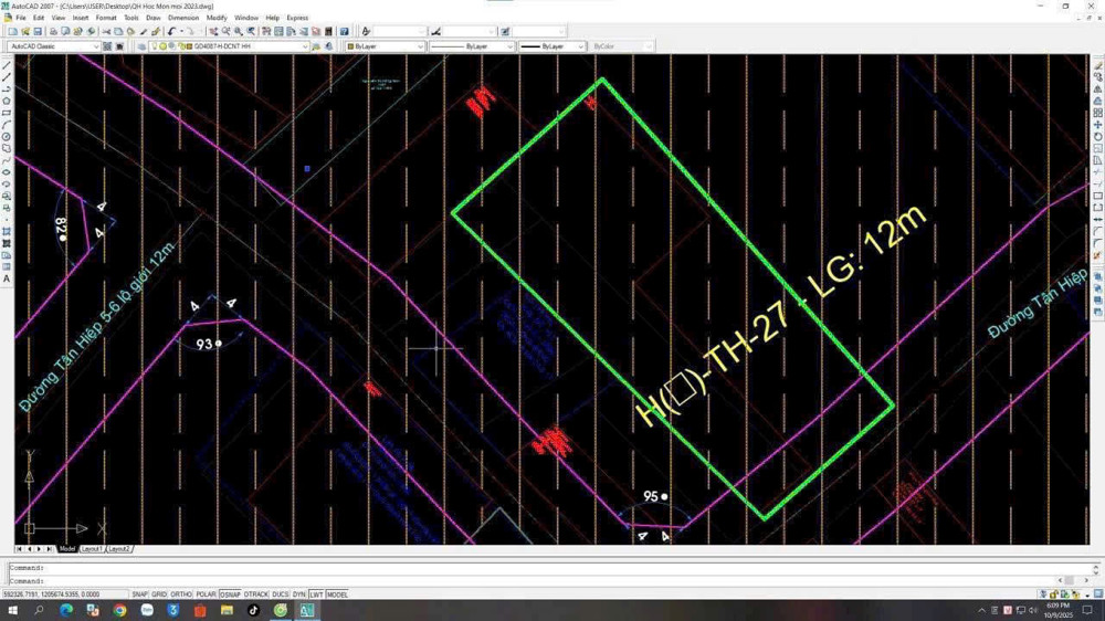 SIÊU LÔ ĐẤT ĐẸP (17x41), CÓ 200M THỔ – TÂN HIỆP, HÓC MÔN – GIÁ TỐT HIẾM CÓ