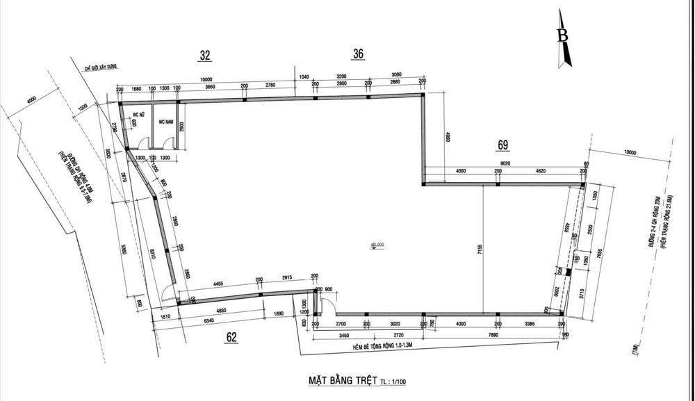 BÁN NHÀ 2 MẶT TIỀN ĐƯỜNG 2/4 – VỊ TRÍ ĐẮC ĐỊA BẬT NHẤT NHA TRANG. GIÁ BÁN 128TR/M2