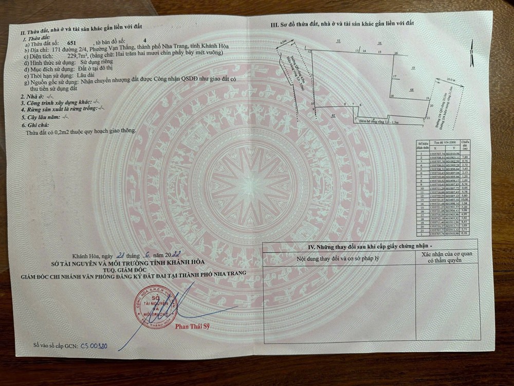 BÁN NHÀ 2 MẶT TIỀN ĐƯỜNG 2/4 – VỊ TRÍ ĐẮC ĐỊA BẬT NHẤT NHA TRANG. GIÁ BÁN 128TR/M2