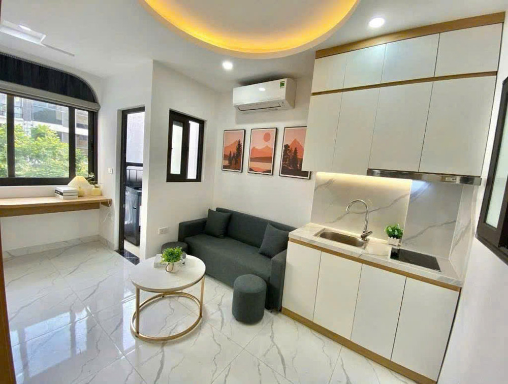 Bán tòa nhà phố Thành Thái, Dịch Vọng, Cầu Giấy DT160m, 8T thang máy, MT9m, dòng tiền 160tr/th