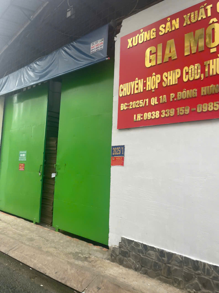 BÁN GẤP NHÀ XƯỞNG SIÊU ĐẸP ĐÔNG HƯNG THUẬN 17, Q12 – DT 2.563m² – GIÁ CHỈ 65 TỶ