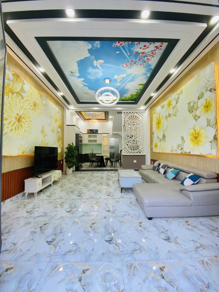 ĐƯỜNG 10M SIÊU THOÁNG – XE HƠI NGỦ TRONG NHÀ – NHÀ MỚI 4 TẦNG – GIÁP QUẬN 7 – CHỈ 6.9 TỶ