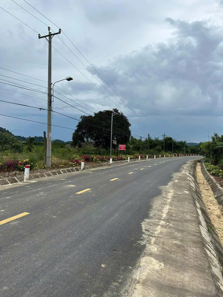 Đất nền vi trí đẹp. thuận lợi cho xây nhà máy, thuê kho trữ sầu riêng