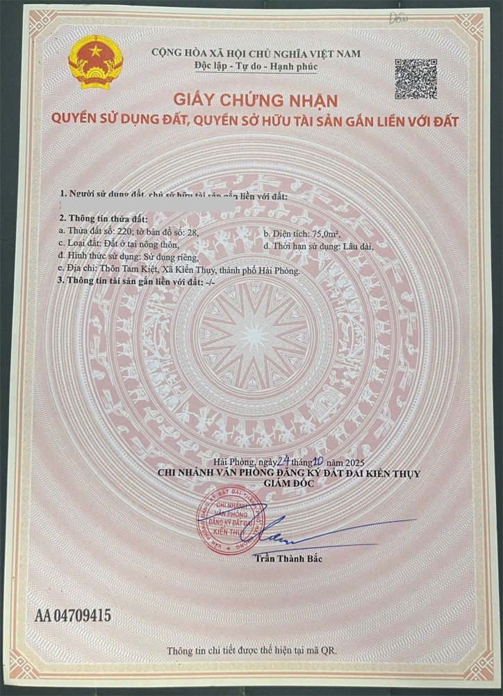 Lô góc 75m² giá hiếm 1,7xx tỷ – đường 7m Tam Kiệt  ZALO 0567 222 555