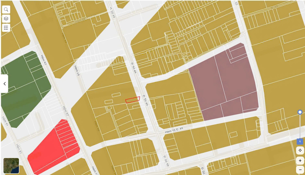 BÁN LÔ ĐẤT MẶT TIỀN ĐƯỜNG 49 HIỆP BÌNH CHÁNH THÀNH PHỐ THỦ ĐỨC - Chỉ 8.6 tỷ (TL)
