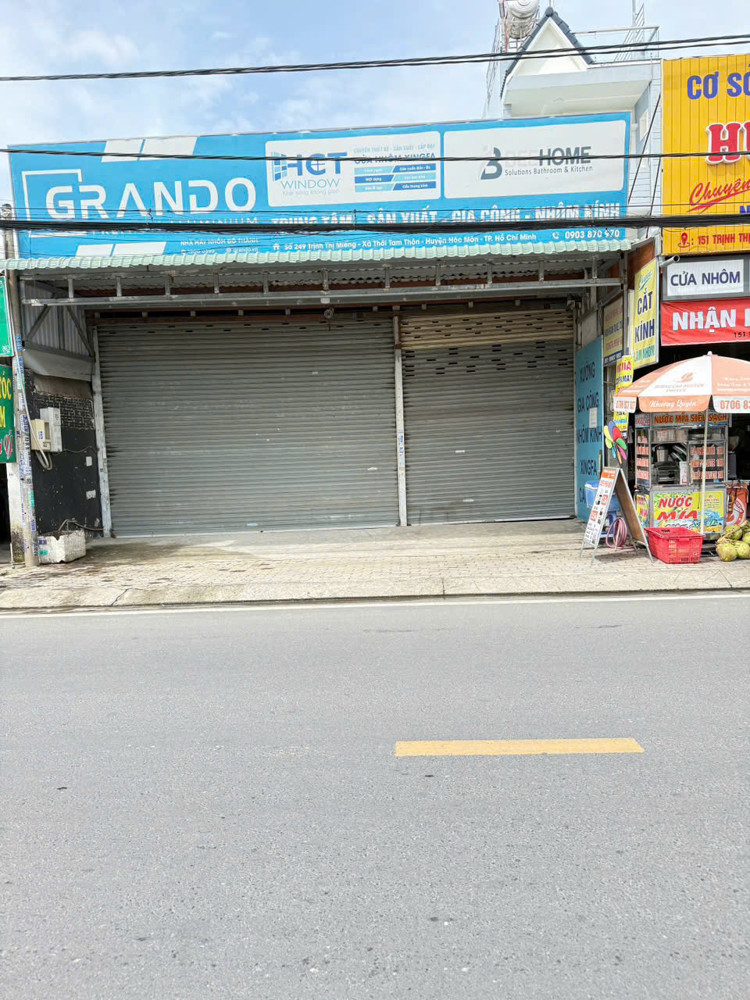 HÀNG HIẾM TRUNG TÂM HÓC MÔN – MẶT TIỀN TRỊNH THỊ MIẾNG NHỰA THÔNG – GIÁ TỐT BẤT NGỜ