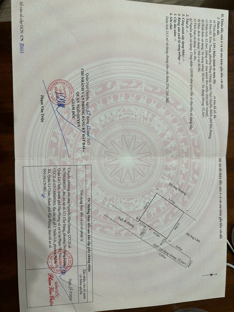 Giảm Giá 150 Triệu – Bán Nhà 4 Tầng Văn Cao, Hải Phòng – Mặt Tiền Rộng Hơn 6m, Full Nội Thất