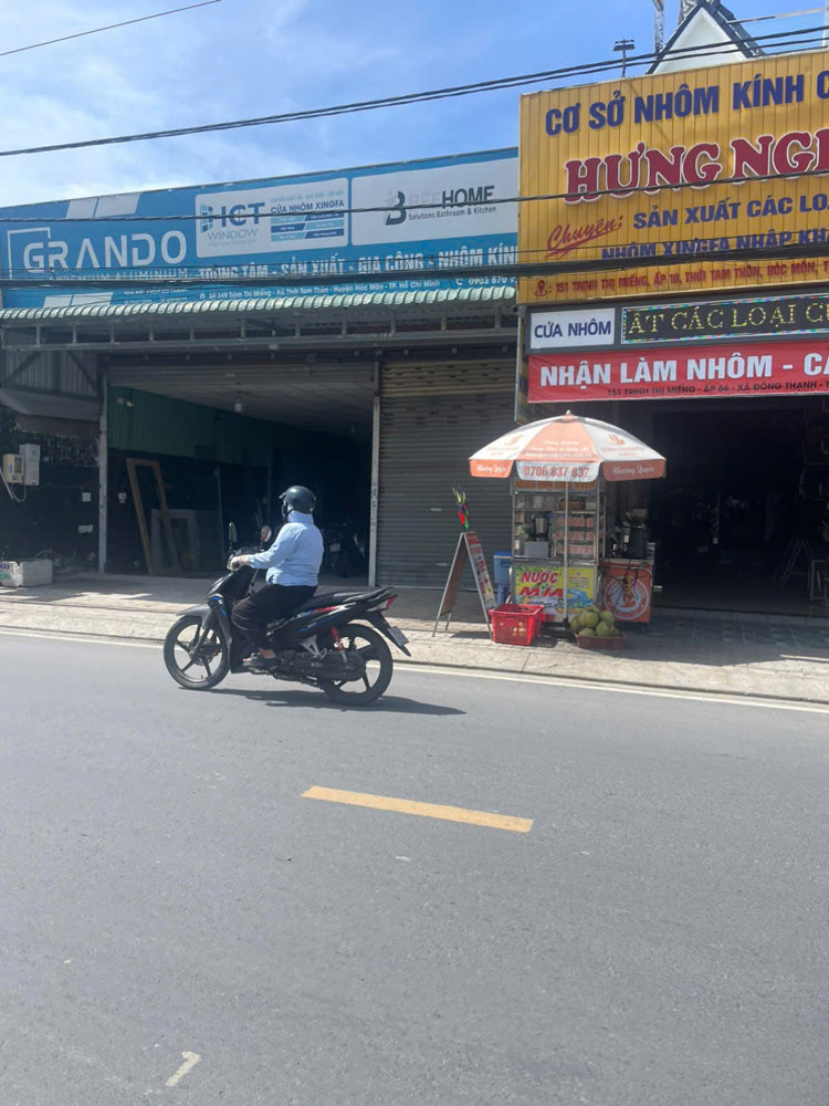 NHÀ SHR (220M2) – MẶT TIỀN TRỊNH THỊ MIẾNG – TTT HÓC MÔN SÁT VÁCH CHỢ BA BẦU)