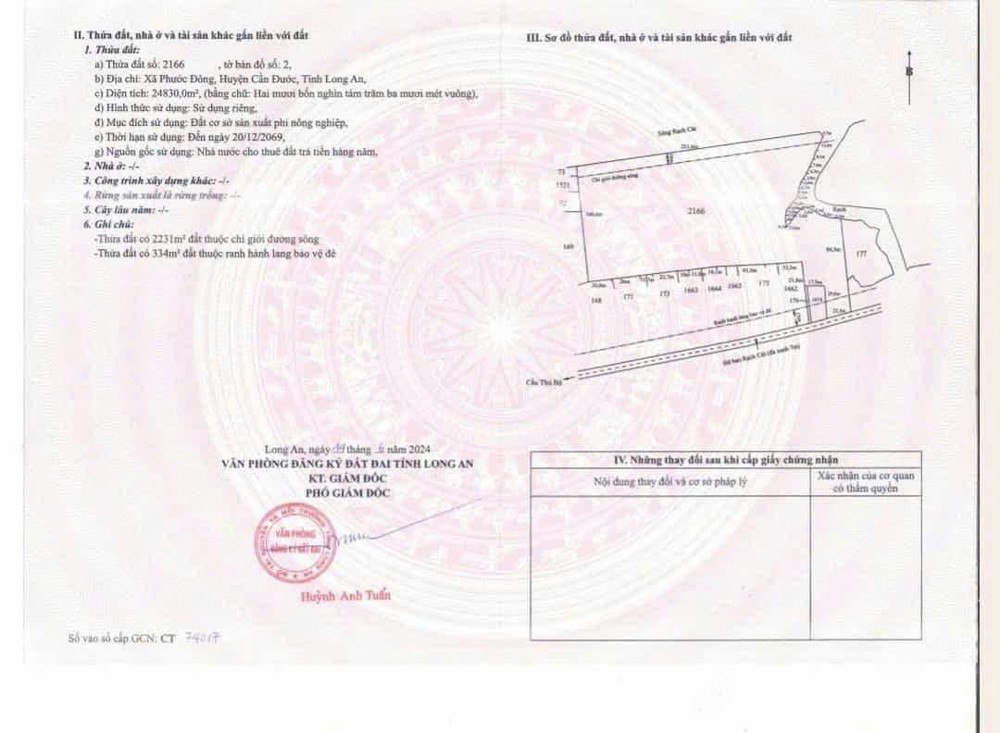 Sang nhượng lại dự án Bến Cảng thủy Nội Địa, 
tại Phước Đông - Cần Đước - Long An-0909808615