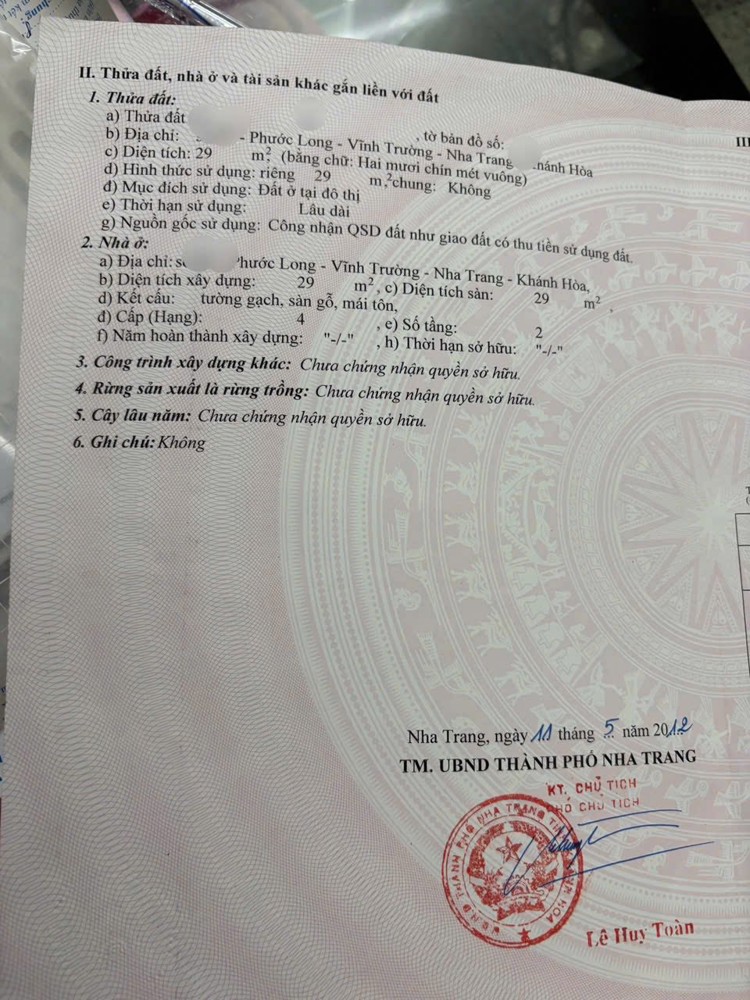 BÁN NHÀ 2 TẦNG MẶT TIỀN KINH DOANH ĐƯỜNG PHƯỚC LONG